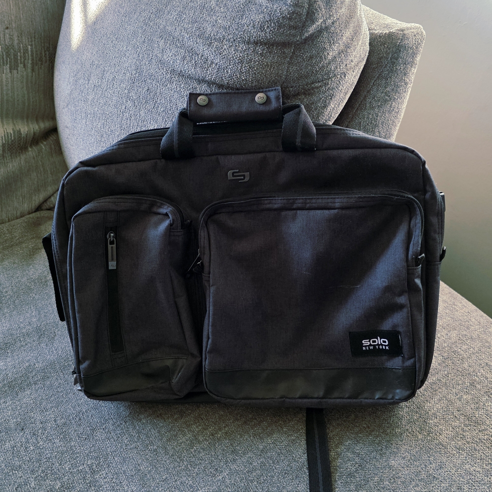 Grey Laptop Bag